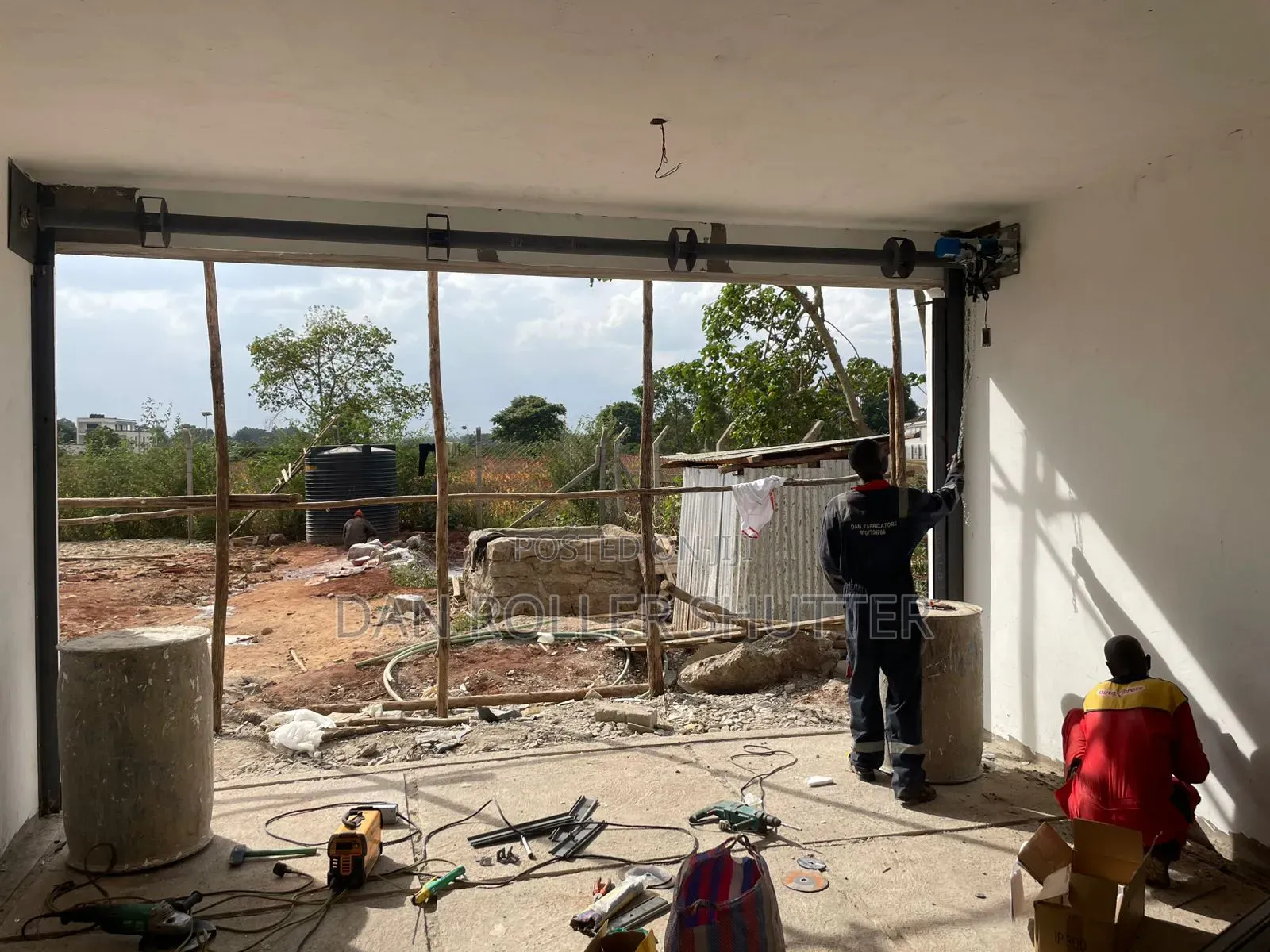 Automatic Roller Shutter With Remote Switch