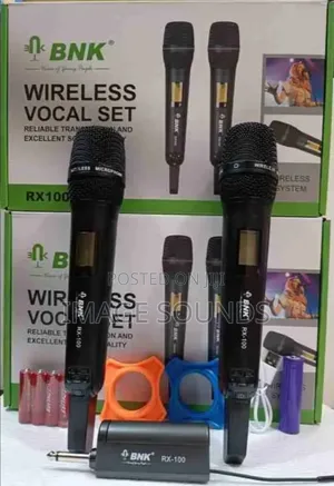 BNK Rx100 Wireless Vocal Set Mic