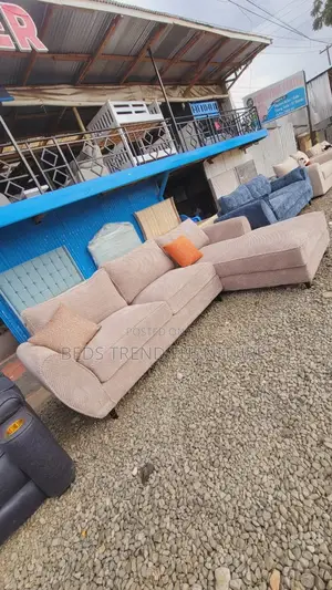 Gloomy 6 Seater L Sofa Set