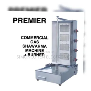 Premier 4 Burner Commercial Gas Shawarma Machine