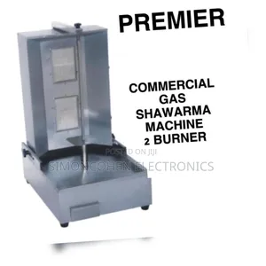 Premier Commercial Gas Shawarma Machine 2 Burner