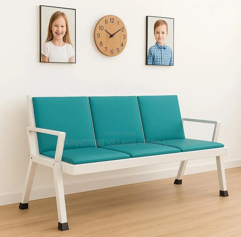 3-link Padded Reception Bench