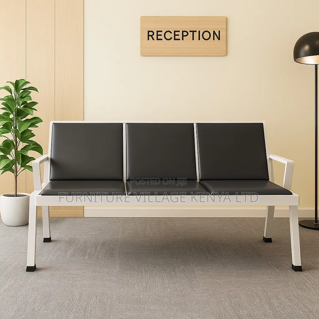 3-link Padded Reception Bench