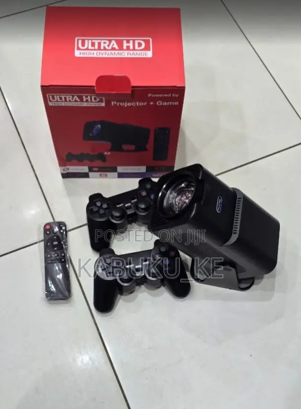 Hy320 Android Projector With Built-in Gaming Console