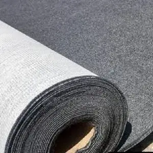 Grey Tacked Down Wall to Wall Carpets