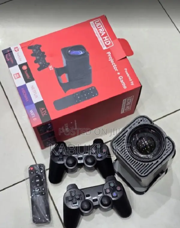 New Hy320 Android Wifi Projector With Built-in Gaming Console