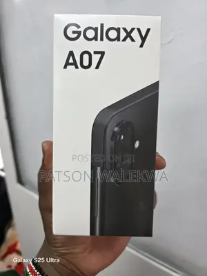 New Samsung Galaxy A07 4G 64 GB Black