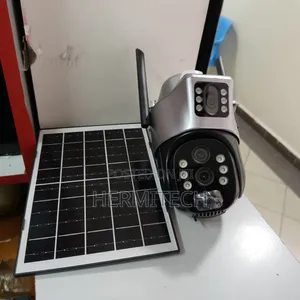 10x Zoom Solar PTZ Powered CCTV 4g With Panel