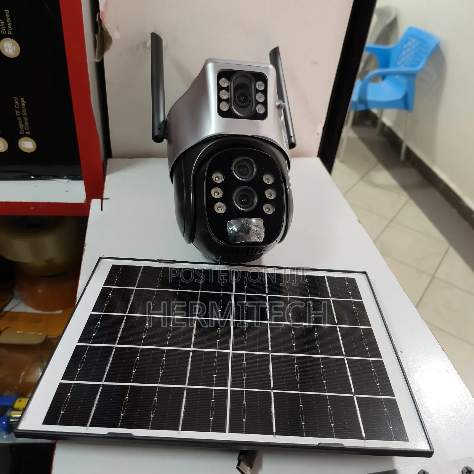 4g 10x Optical Zoom Solar PTZ Surveillance Security Camera