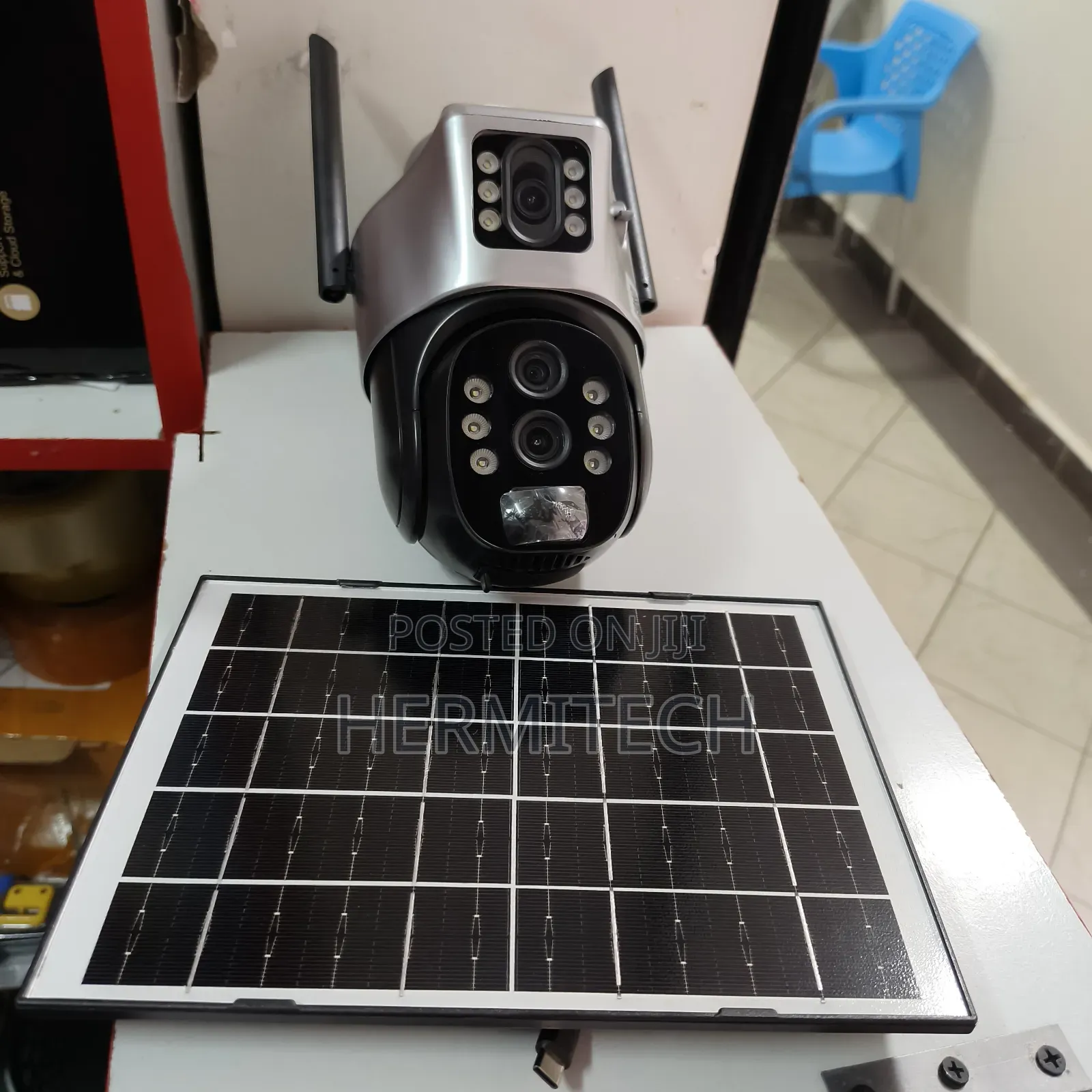 4g 10x Optical Zoom Solar PTZ Surveillance Security Camera