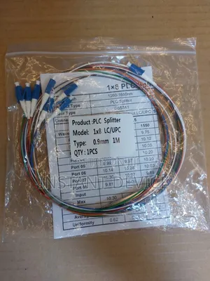 1x8 Splitter Lc Upc Connectors | FTTH Fiber Optical Splitter