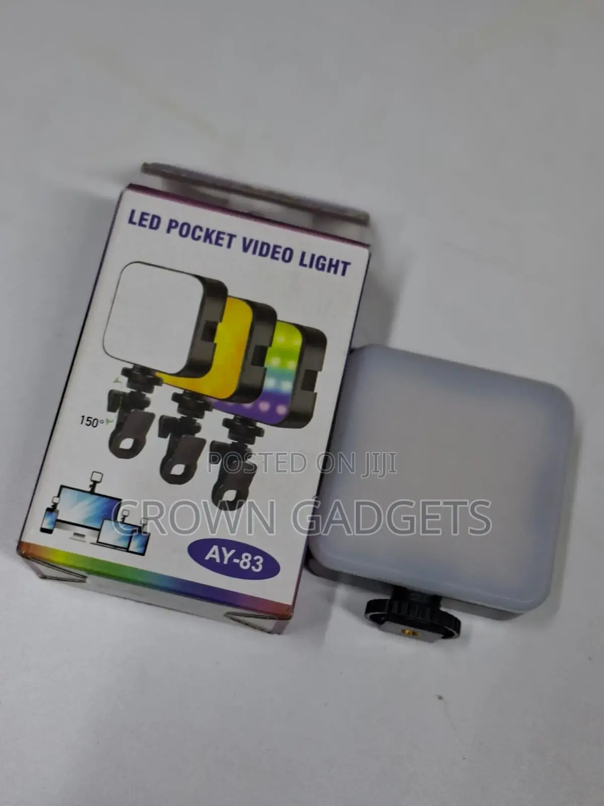 Ay-83 Mini RGB Camera Light – Rechargeable