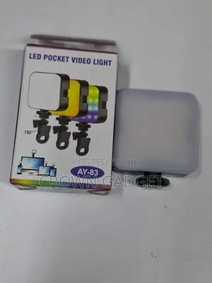 Ay-83 RGB Led Pocket Light for Tiktok Youtube Vlog