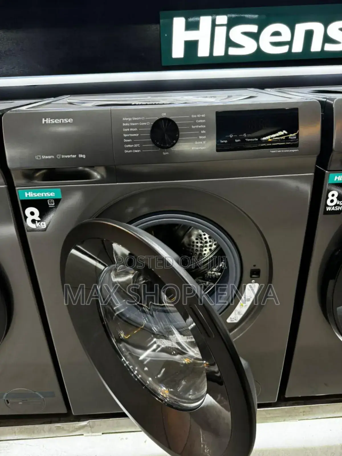 Hisense Front Load Wash Spin 8kg Full Automatic