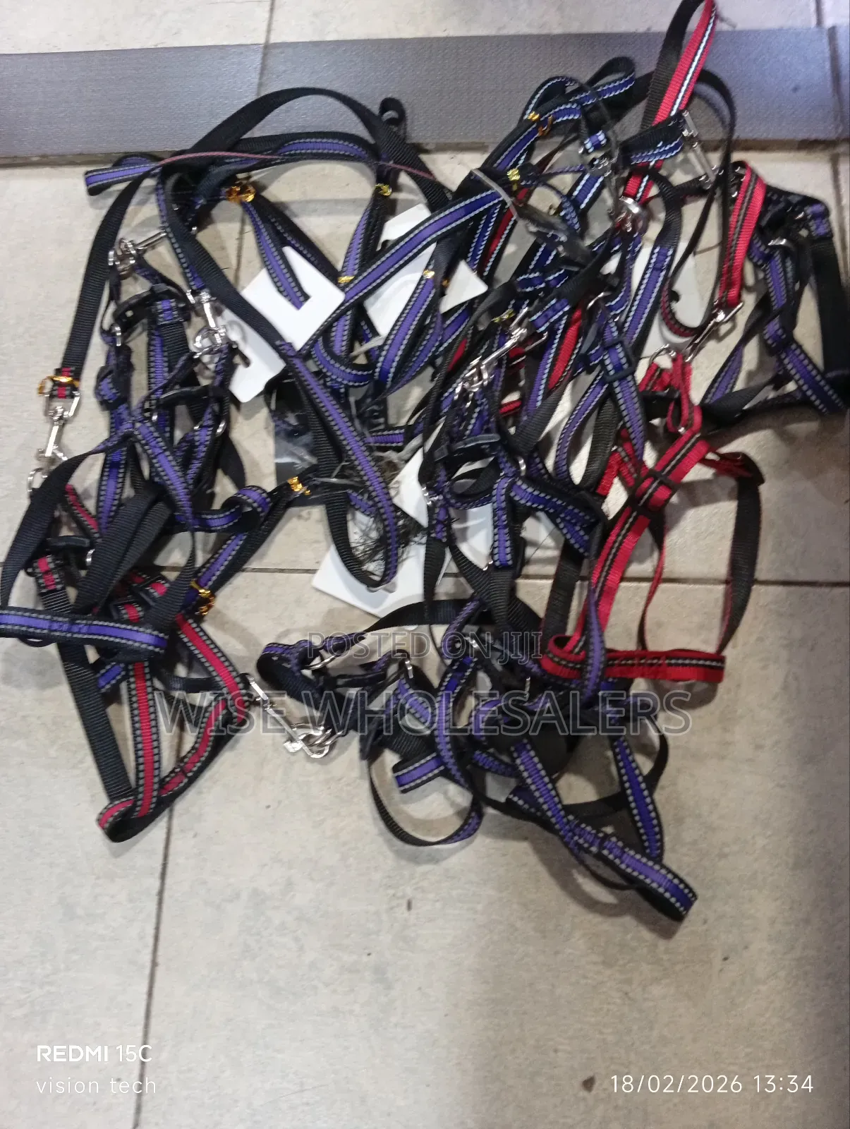 Pet Harnesses and Leash Sets.