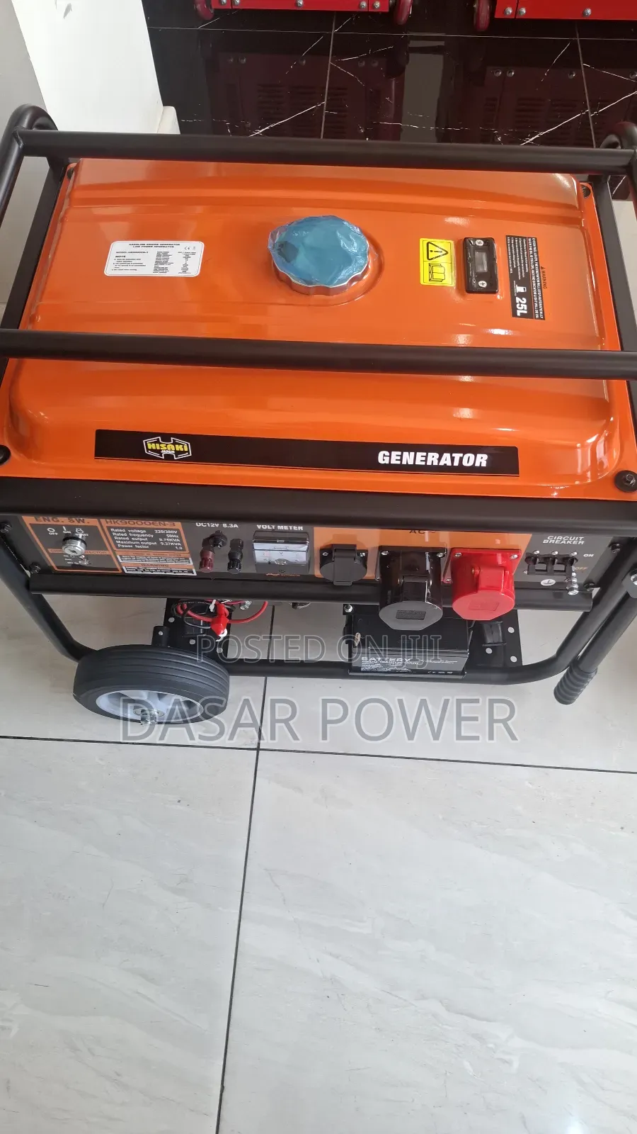 9kva Petrol Driven Power Generator.