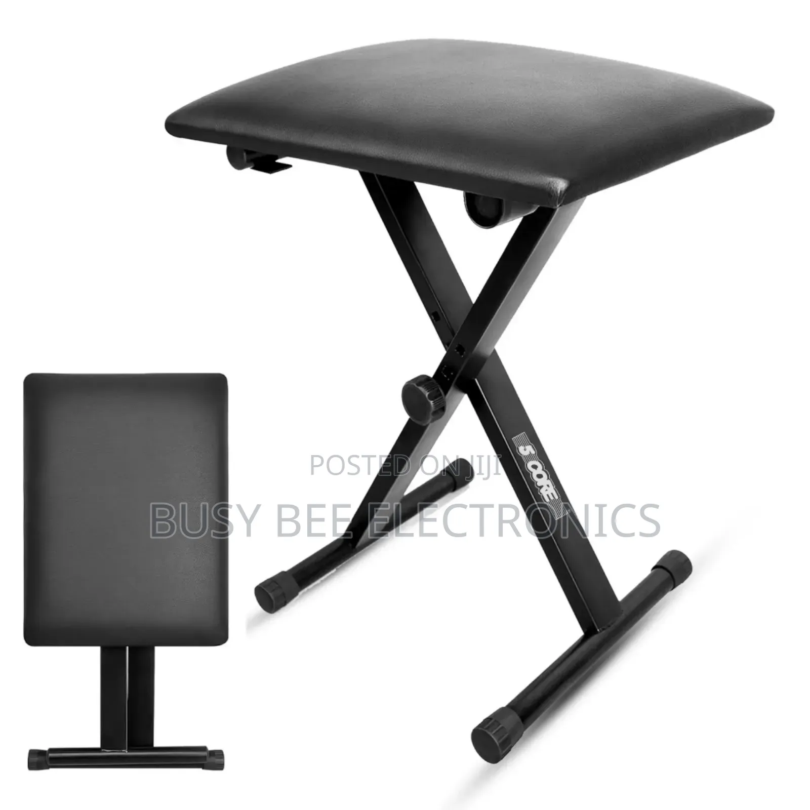 Adjustable Piano Bench Padded