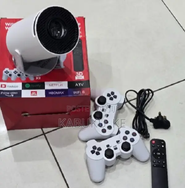 Hy300 280 Ansi 20000+ Game Console Android 13.0 Mini Projector