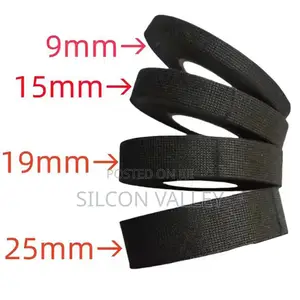 Auto Wiring Fabric Cloth Wrap Black Waterproof Cable Adhesive Tape