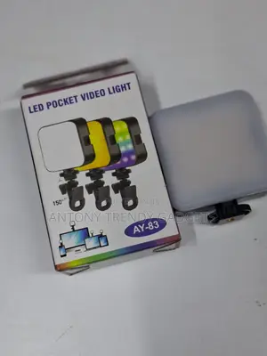 Ay-83 Mini Rgb Led Video Light Usb-c Rechargeable
