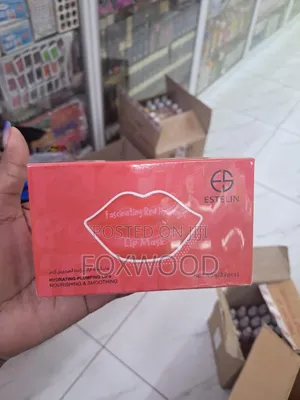 Red Hydrogel Lip Mask 22pcs