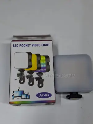 Ay-83 Rgb Led Light Adjustable Brightness Pocket Size