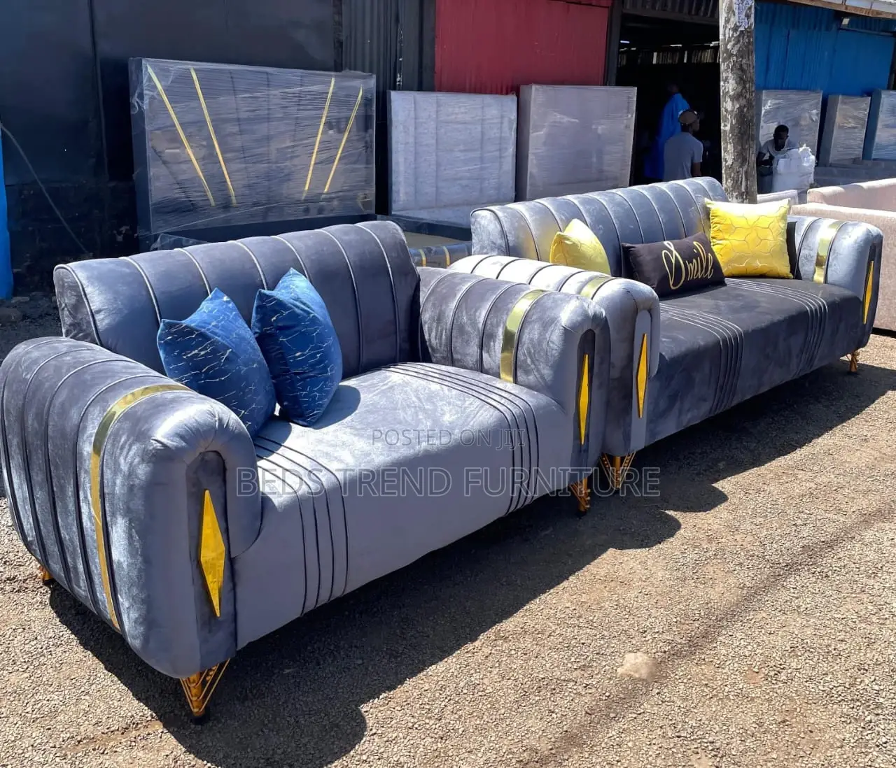 Anointed Cool 5 Seater Sofa 3,2