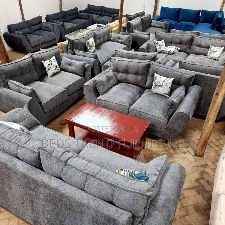 Peaceful Classy 5 Seater Sofa (Butterfly) 3,2