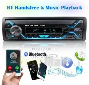 X-Bass Detachable Bluetooth Car Radio With Fm, Usb, Aux