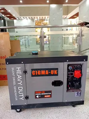 Cigma Uk 15kva Dual Phase Diesel Generator With Ats