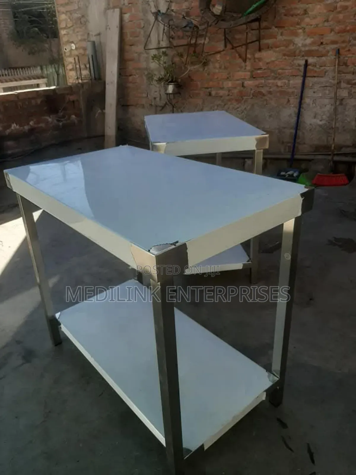 Stainless Commercial Preparations Tables