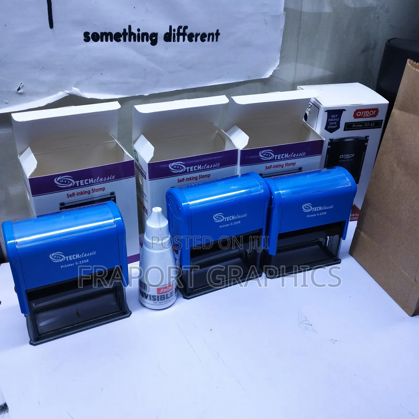 Uv Light, Invisible Security Stamp