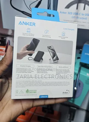 Anker Wireless Charging Powerbank 10000mah,30watts