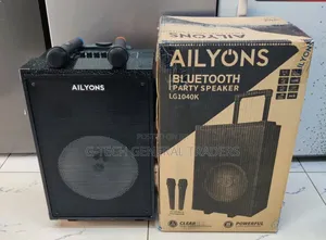 Ailyons 10inch Bluetooth Party Speaker Lg1040k