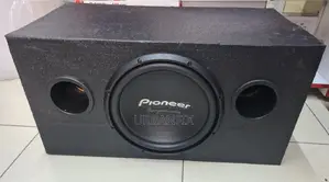 Pioneer 1500watts Bass Subwoofer With Quality Double Breather Cabinet