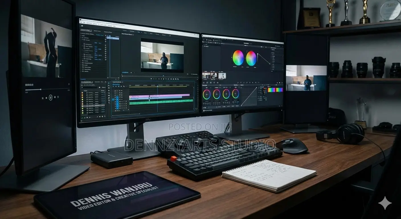 Professional Video Editor For Hire (Remote)