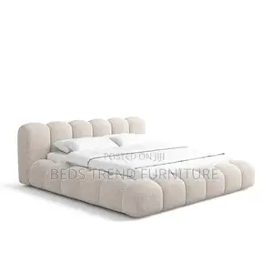 White Inspiring 5 by 6 Bubble Bed