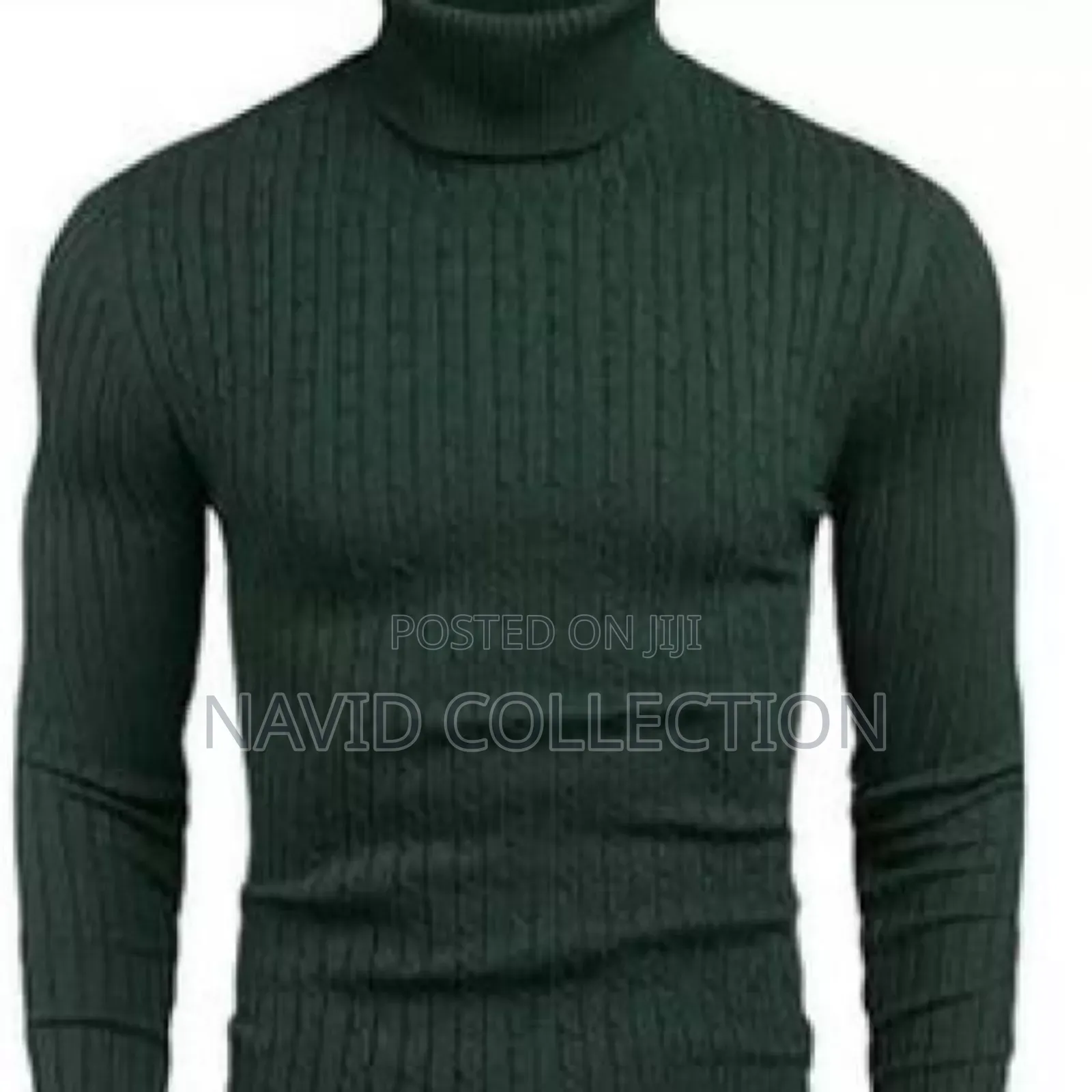 Warm Dark Green Pullneck