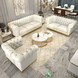 Classic 7 Seater Chester Sofa Set 3,2,2