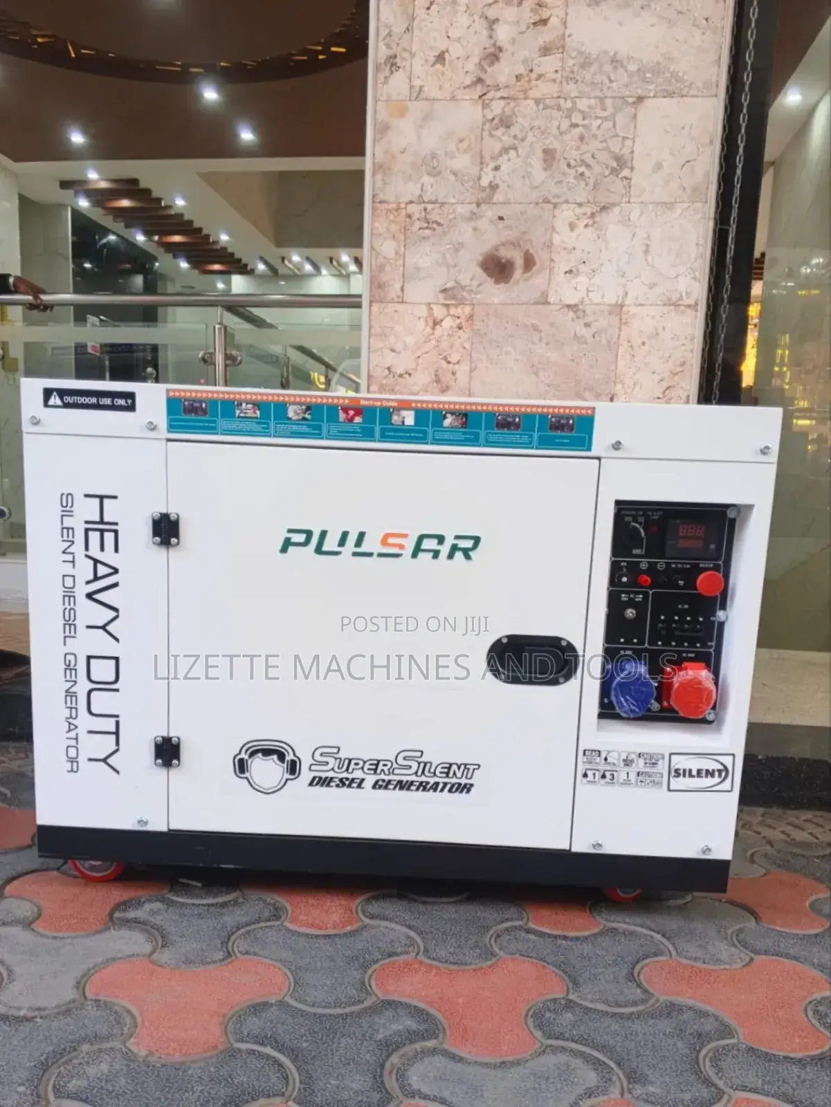 Pulsar 20kva Dual Phase Diesel Generator Air Cooled