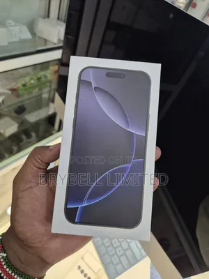 New Apple iPhone 16 Pro 256 GB Black
