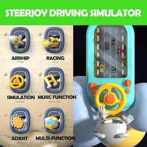 3+ Kids? Interactive Car Racing Steering Toy
