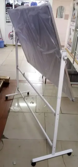 Portable Wheeled Stand With a 4ftx4ft Whiteboard