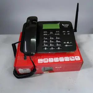 1 Year Warranty Bontel T1000 Dual Sim GSM Fixed Landline Desktop Phone