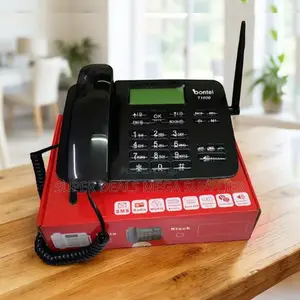 Space Efficient Bontel T1000 Dual Sim GSM Fixed Landline Desktop Phone