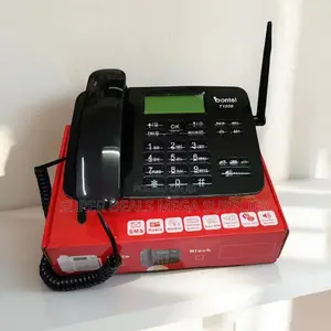 Clock Display Bontel T1000 Dual Sim GSM Fixed Landline Desktop Phone