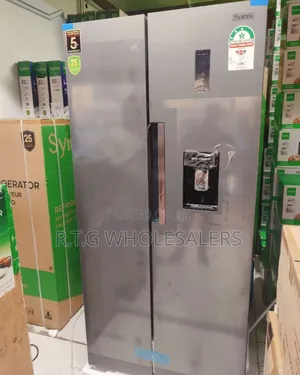 Syinix No‐Frost 460 L Side‐By‐Side Fridge With Water Dispenser