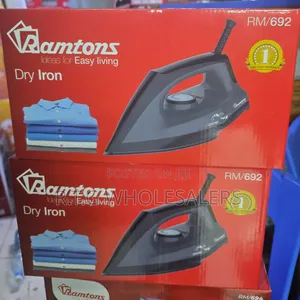 Ramtons Non‐Steam Dry Iron — Easy Press Ironing