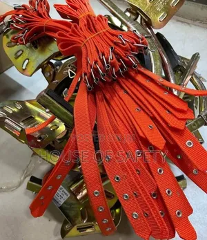 Red Straps and Climbers Together