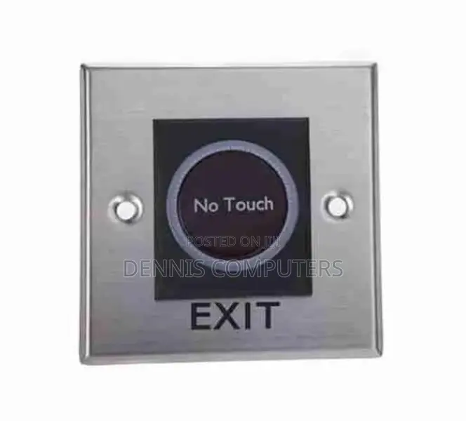 Metallic Exit Button Non Touch